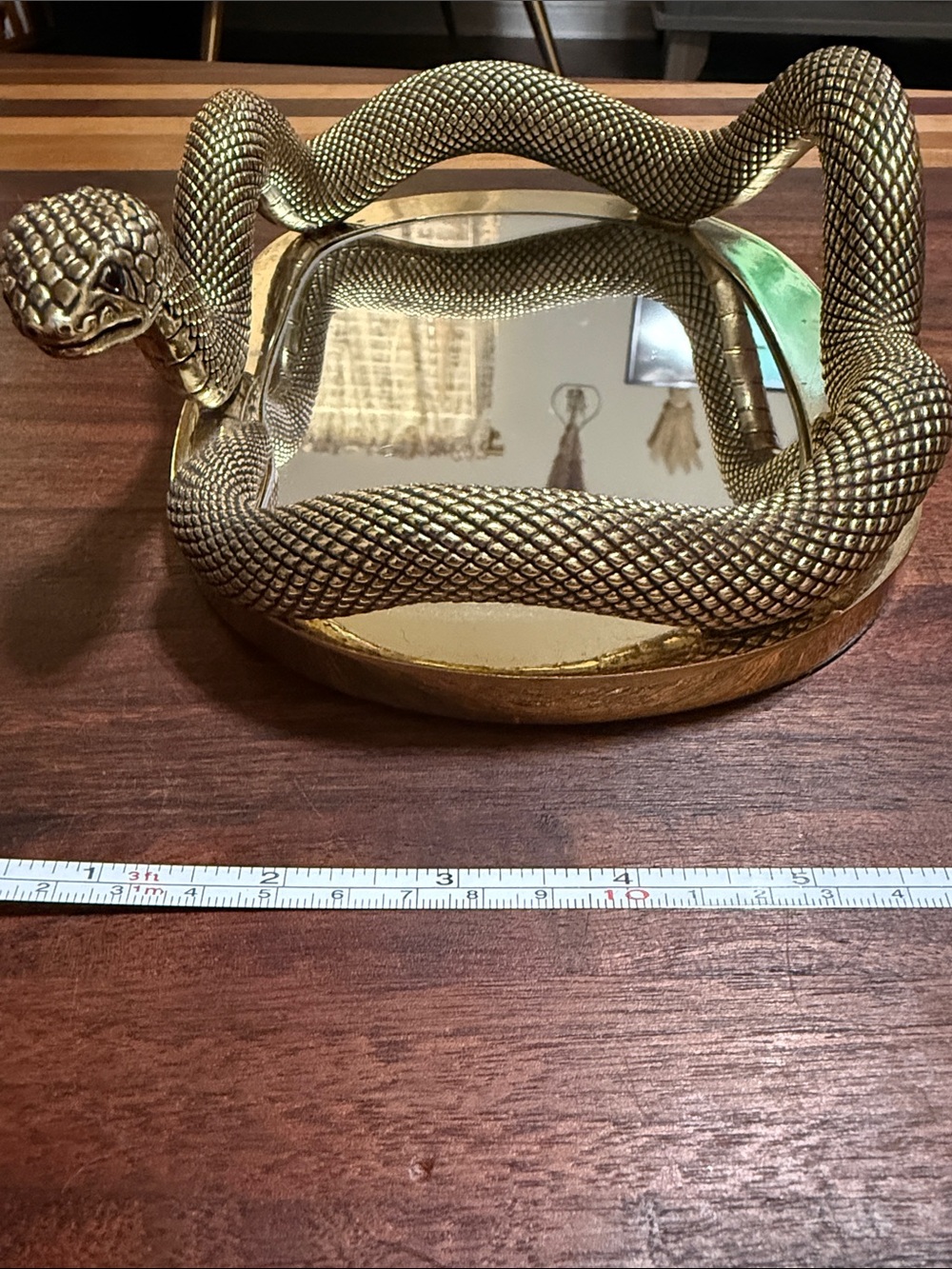 Bath & Body Works Decorative Snake Mirrored Tray - Picture 2 of 6